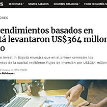 Emprendimientos basados en Bogot levantaron US$364 millones a junio